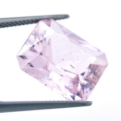 12.07ct Morganite Scissor Cut 16.06x13.76mm