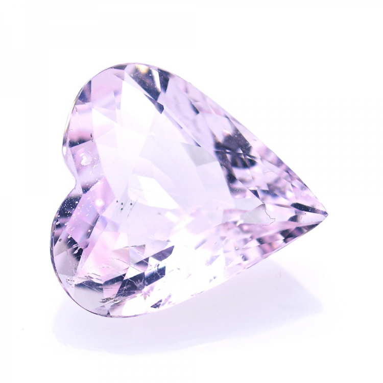 12.38ct Morganite Heart Cut 17.97x17.14mm