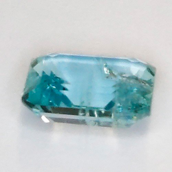 2,49 quilates Aguamarina talla esmeralda 9,50 x 7,97 x 4,04 mm