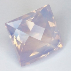 9.27 ct Lavender Amethyst  Damero cojin 11.68 x 11.64 x 9.51 mm