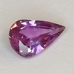 0.54 ct Pear Sapphire 6.75 x 4.34 x 2.48 mm