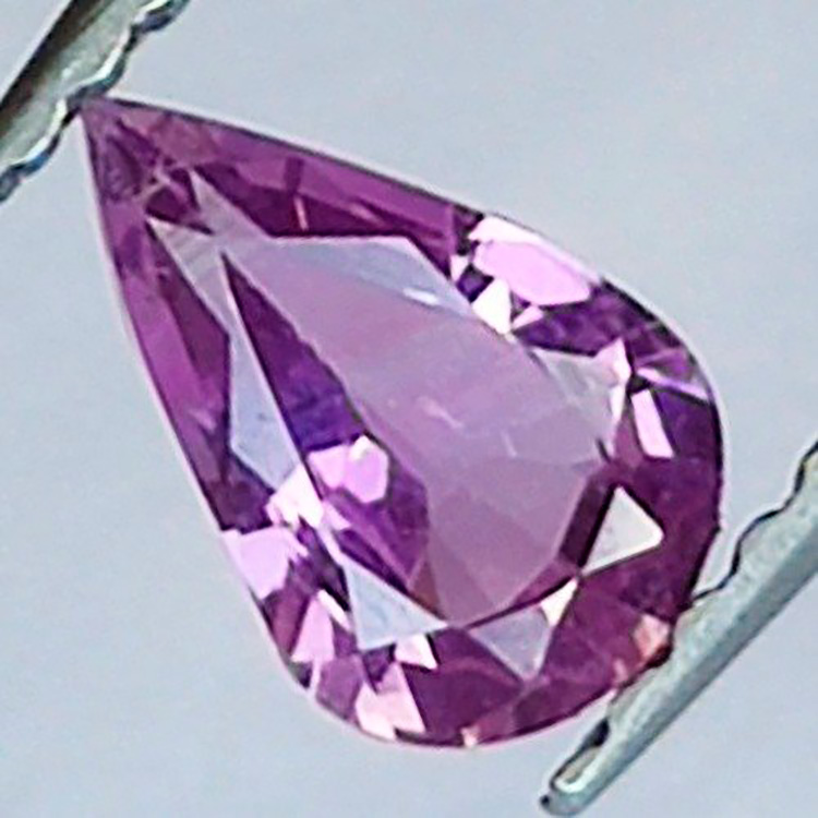 0.54 ct Pear Sapphire 6.75 x 4.34 x 2.48 mm