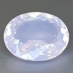 10.98 ct Óvalo Amatista Lavanda Efecto Ópalo 17.00 x 13.58 x 7.99 mm