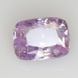 2,76 ct Saphir coussin 9,13 x 6,73 x 4,18 mm