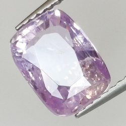 2.76 ct Zafiro cojín 9.13 x 6.73 x 4.18 mm