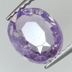 2,17 ct Zafiro Violeta oval 7,82 x 6,37 x 4,06 mm