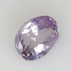 2,09 ct Saphir violet ovale 8,31 x 6,25 x 4,35 mm