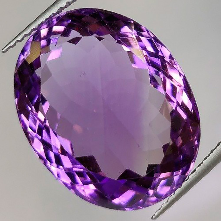 17.04 ct Oval Amethyst  18.70 x 14.68 x 9.25 mm
