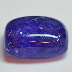13.82 ct Cabochon Cushion Tanzanite 15.50 x 11.39 x 6.96 mm