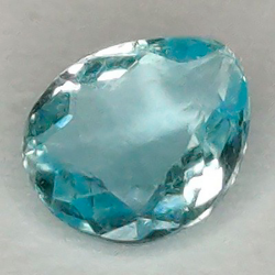 0,24 ct Tourmaline poire Paraiba 4,64 x 3,78 x 1,96 mm