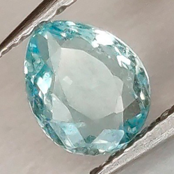 0.24 ct Pear Tourmaline Paraiba  4.64 x 3.78 x 1.96 mm