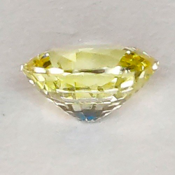 0,69 ct ovaler Saphir 5,80 x 4,83 x 3,09 mm