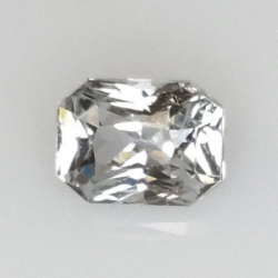 1.14 ct Emerald-cut Blue Sapphire 6,39 x 4,76 x 3,80 mm