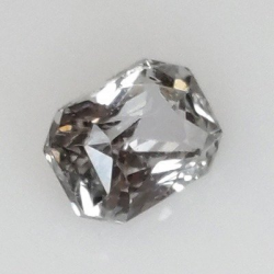 1,14 ct Zafiro Azul talla esmeralda 6,39 x 4,76 x 3,80 mm