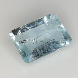 2,71 ct  Aguamarina Esmeralda 10,88 x 7,81 x 3,90 mm