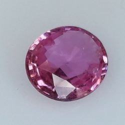 1,25 ct taille ovale 7,54 x 6,54 x 2,87 mm