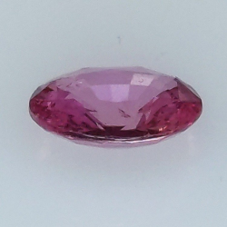 1,25 ct taille ovale 7,54 x 6,54 x 2,87 mm
