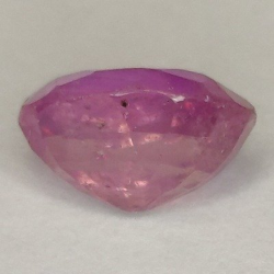 2,19 ct Pink Sapphire oval cut 8,18 x 6,47 x 4,62 mm
