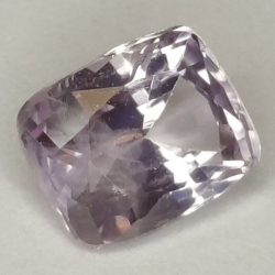 1,33 ct Zafiro morado cojín 6,42 x 5,29 x 3,77 mm