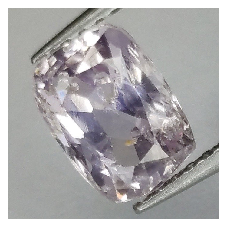 1,58 ct Zafiro Padparadscha cojín 7,37 x 5,42 x 4,06 mm