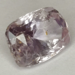 1,58 ct Zafiro Padparadscha cojín 7,37 x 5,42 x 4,06 mm