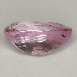 1,53 ct Zafiro rosa talla oval 7,89 x 5,79 x 3,81 mm