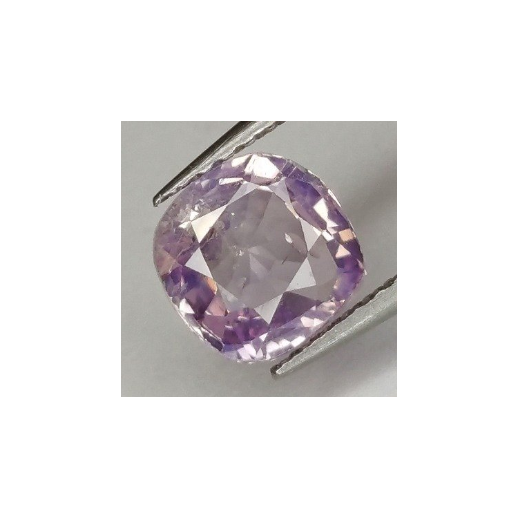 1,62 ct Zafiro morado cojín 6,29 x 6,46 x 3,66 mm