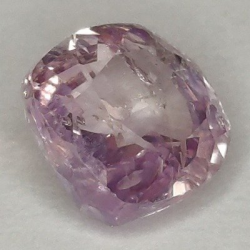 1,62 ct Zafiro morado cojín 6,29 x 6,46 x 3,66 mm