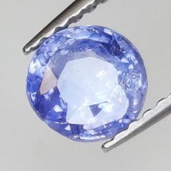 1,04 ct Zaffiro blu ovale 5.82 x 5.89 x 3.61 mm