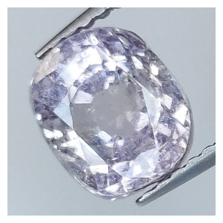 3,11 ct Saphir pourpre coussin 7,69 x 6,53 x 5,83 mm