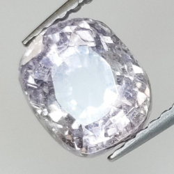 3,11 ct Saphir pourpre coussin 7,69 x 6,53 x 5,83 mm