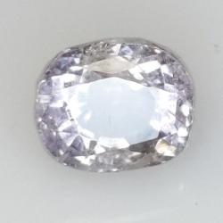 3,11 ct Saphir pourpre coussin 7,69 x 6,53 x 5,83 mm