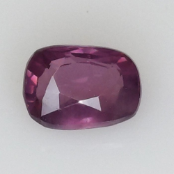 0,90 ct Zafiro cojín rosa 6.42 x 4.73 x 3.05 mm