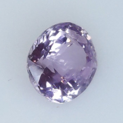 Zaffiro rosa da 0,92 carati taglio ovale 6,07 x 5,26 x 3,61 mm