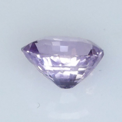 Zaffiro rosa da 0,92 carati taglio ovale 6,07 x 5,26 x 3,61 mm
