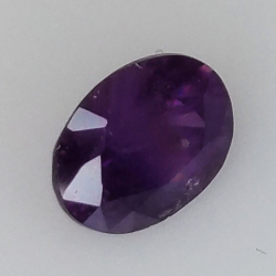 1,09 ct Zafiro Morado oval 6,53 x 5,00 x 4,04 mm