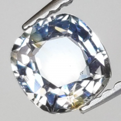 0,87 ct Zafiro cojín azul 5,81 x 5,61 x 3,32 mm
