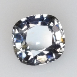 0,87 ct Zafiro cojín azul 5,81 x 5,61 x 3,32 mm