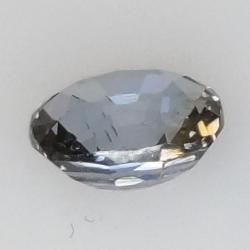 0,87 ct Saphir coussin bleu 5,81 x 5,61 x 3,32 m