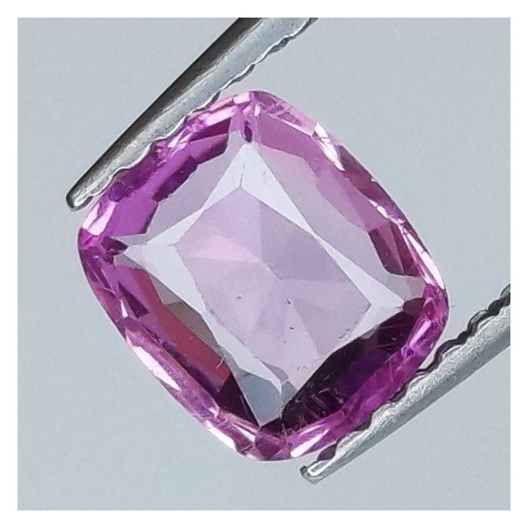 0,93 ct Kissen Saphir rosa 6,22 x 5,64 x 2,3 mm