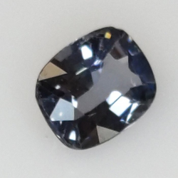 0,90 ct Zafiro cojín azul 6,07 x 5,19 x 3,16 mm