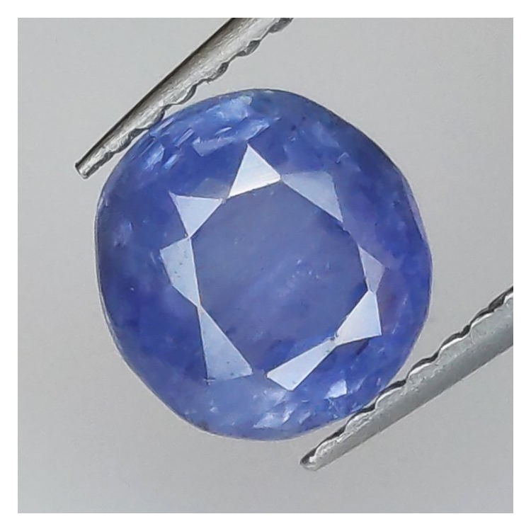 2,59 ct Zaffiro blu ovale 7,47 x 7,11 x 4,80 mm