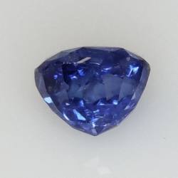 1,72 ct Blue Sapphire oval 5,57 x 5,74 x 4,82 mm