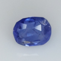 1,85 ct Blue Sapphire oval 7,20 x 5,69 x 3,84 mm
