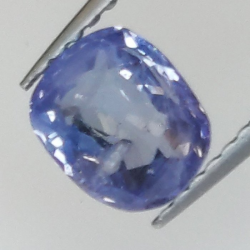 1,61 ct Blue Sapphire oval 6,79 x 5,63 x 3,98 mm