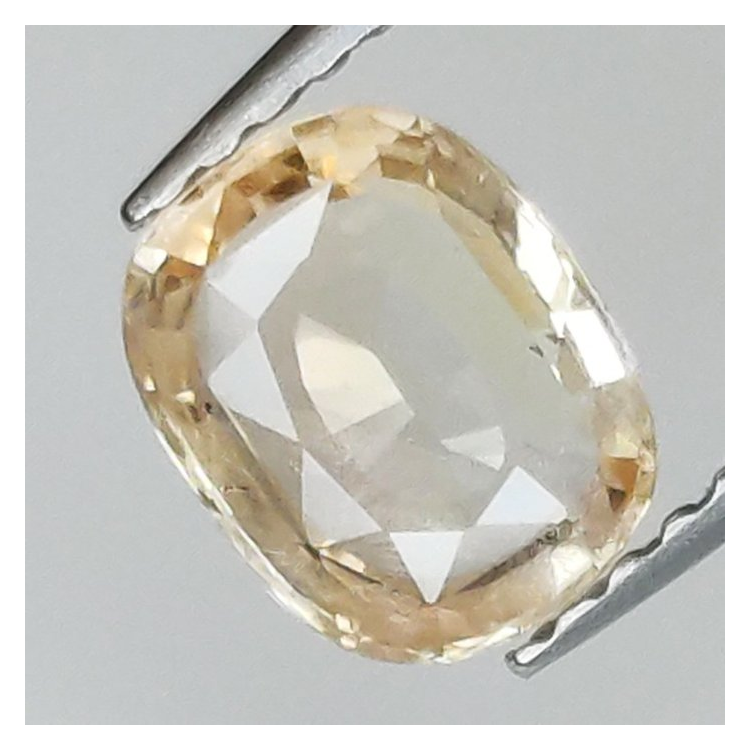 0,99 ct Zafiro Padparadscha cojín 6,80 x 5,64 x 2.26 mm