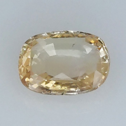 0,99 ct Zafiro Padparadscha cojín 6,80 x 5,64 x 2.26 mm
