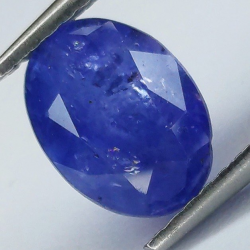 2,25 ct Zafiro Azul oval 8,40 x 6,39 x 4,85 mm