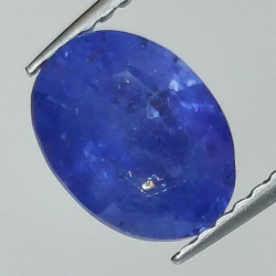 2,25 ct Saphir bleu ovale 8,40 x 6,39 x 4,85 mm