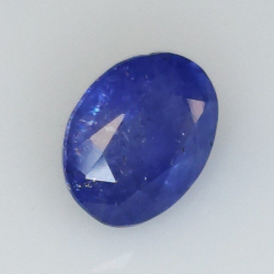 2,25 ct Saphir bleu ovale 8,40 x 6,39 x 4,85 mm